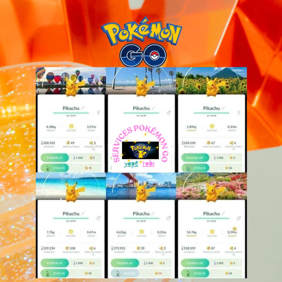 Pokémon Go❀❀Shiny Pikachu Japan Background - Tr❀de 20k Sternenstaub oder P❀T❀C