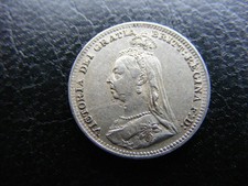 G431 Victoria Threepence 1890 FREE POSTAGE