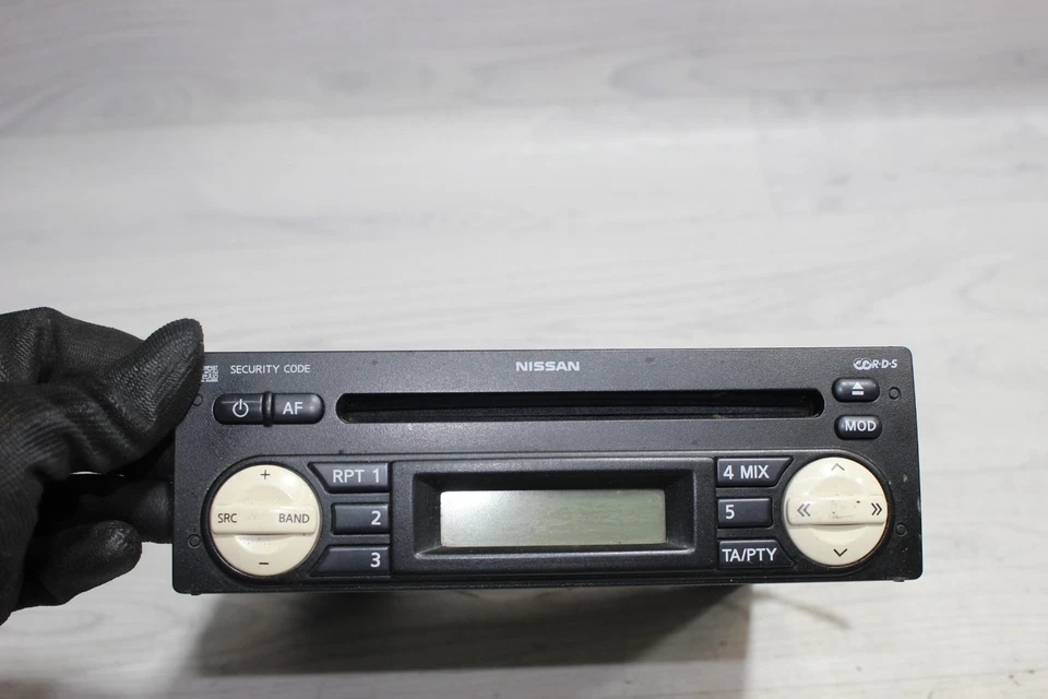 Autoradio Radio 7643349318 Nissan Micra K12 E Bj,03 - Bild 2 von 4