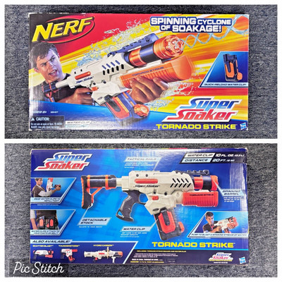 Nerf Super Soaker Tornado Strike Spinning Cyclone Water Blaster Toy NEW 2011
