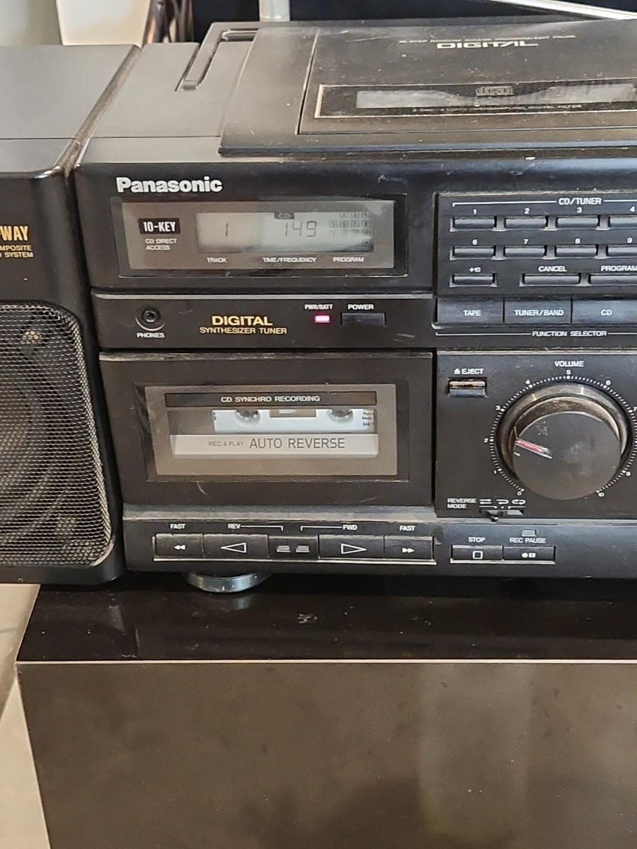その他 Panasonic Panasonic Portable Stereo Boombox Rx-ds620 1991 W/ Detachable