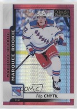 2017 O-Pee-Chee Platinum Marquee Rookies Red Prism 137/199 Filip Chytil #181 qe7
