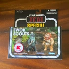 Kenner Star Wars ROTJ Ewok Scouts Widdle Warrick & Wunka Figure Set 2012