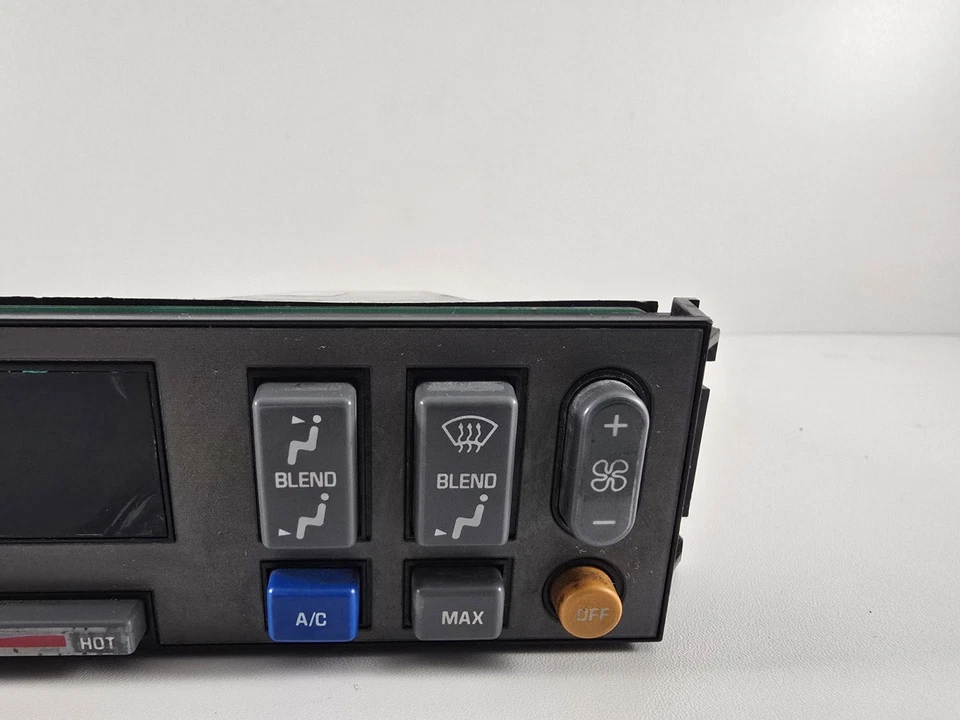Panel de control climático Chevy Silverado GMC C/K 1500 2500 1988-1994 P/N: 16177075 Foto 3 de 4