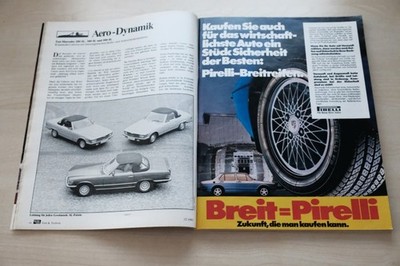 Auto Motor Sport AMS 12/1981 Mercedes 500 SL R 107 mit 240PS besser als...?