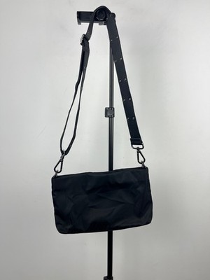 Marc Cain Nylon Textured Twill Bag Black