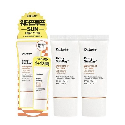 Dr.Jart+ Every Sun Day Water Proof Sun Milk 2EA 30ml Sonnencreme LSF50+ PA++++