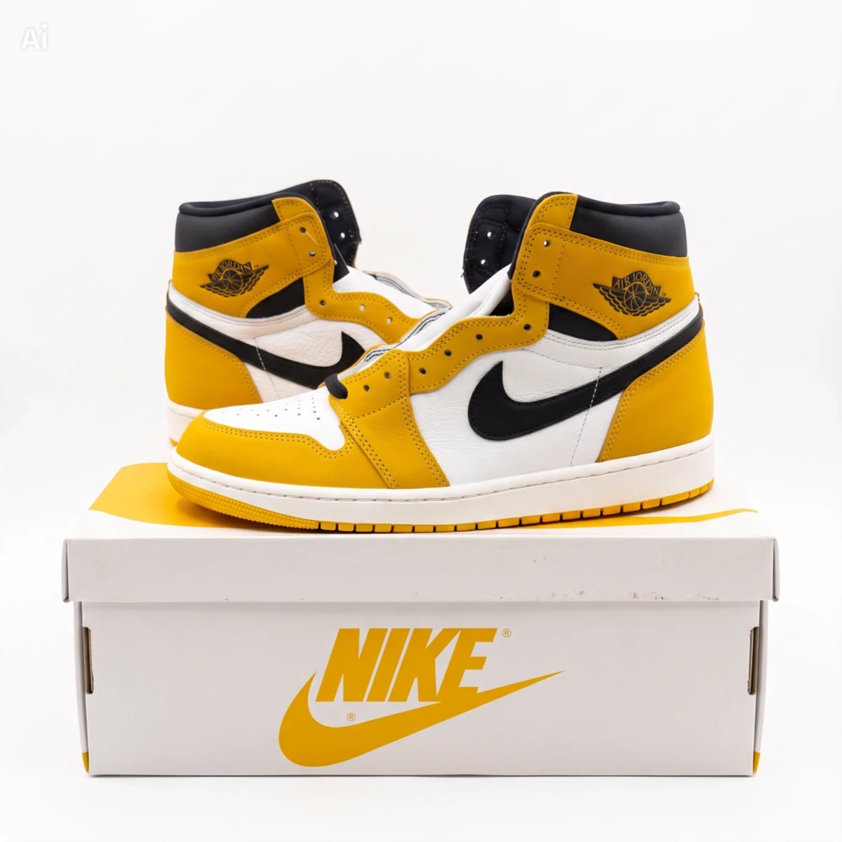 Preços baixos em Jordan 1 Retro OG High Yellow Ochre | eBay