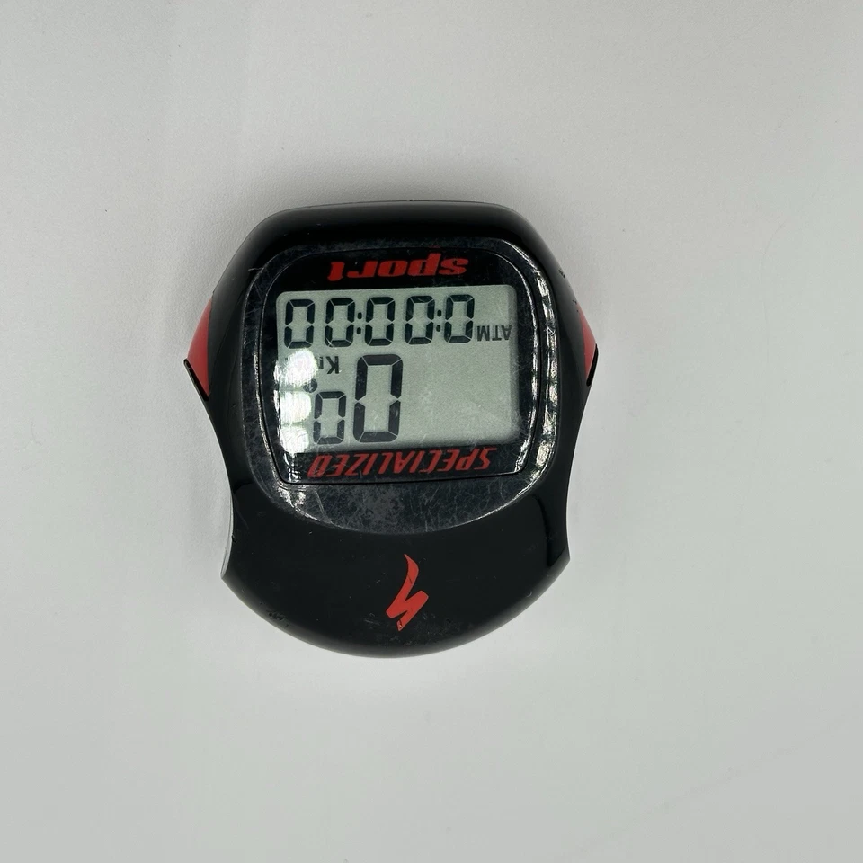 VTG Bicycle Specialized SPORT Speedzone Wire Mount Computer Odometer Miles KM - Image 3 of 4