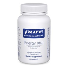 Pure Encapsulations Energy Xtra - Adaptogen Formula for Stamina (60 Caps)
