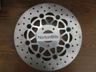 06-1885 - 10.7" NORTON 850 MK3 REAR FLOATING BRAKE DISC -SILVER HUB
