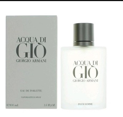 Giorgio Armani Aqua Di Gio Men's 3.4 oz EDT Brand New..