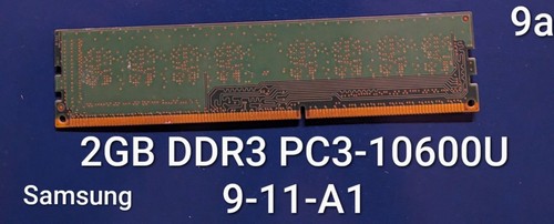 Samsung 2GB DDR3 Desktop RAM - PC3-10600U - 09-11-A1 - 1333 MHz - Bild 2 von 4