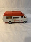 New ListingVintage Tonka Pressed Steel Ambulance Rescue Vehicle Van Truck Orange White