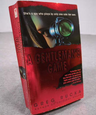 2005 Greg Rucka A Gentleman's Game: A Queen & Country Novel VTG Bantam Books PB