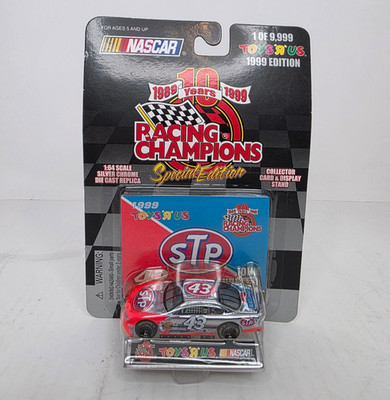 NEW Racing Champons 1/64 Nascar Siver Chrome #43 JOHN ANDRETI STP Toys R Us