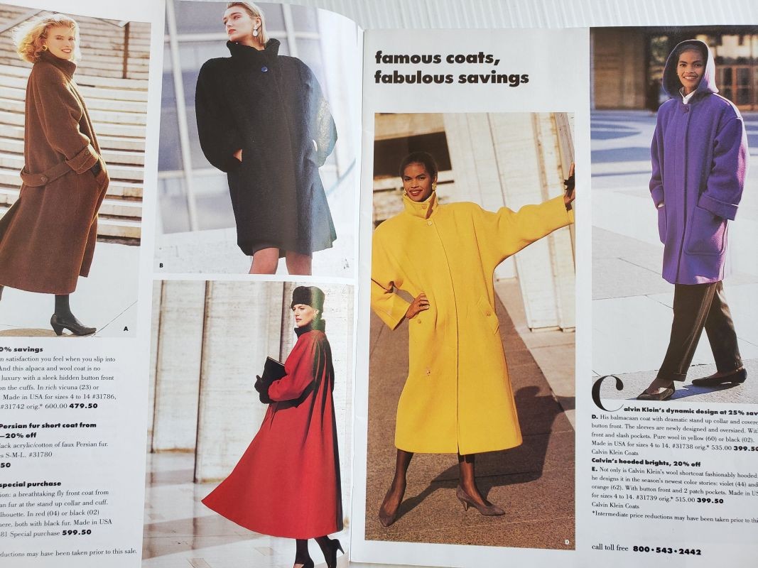 1988 Bloomingdale's Catalog VENDELA Vanessa Duve Yasmin Le Bon Jill Goodacre