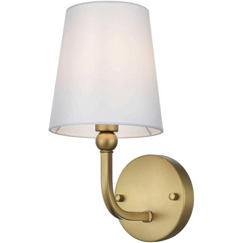 Living District LD7322W6SG Senna Bathroom Vanity Light Satin Gold - Picture 3 of 7