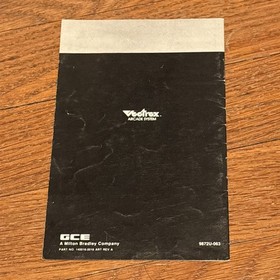 Vectrex Spike with Manual Video Game Cartridge and Overlay 1983 VTG