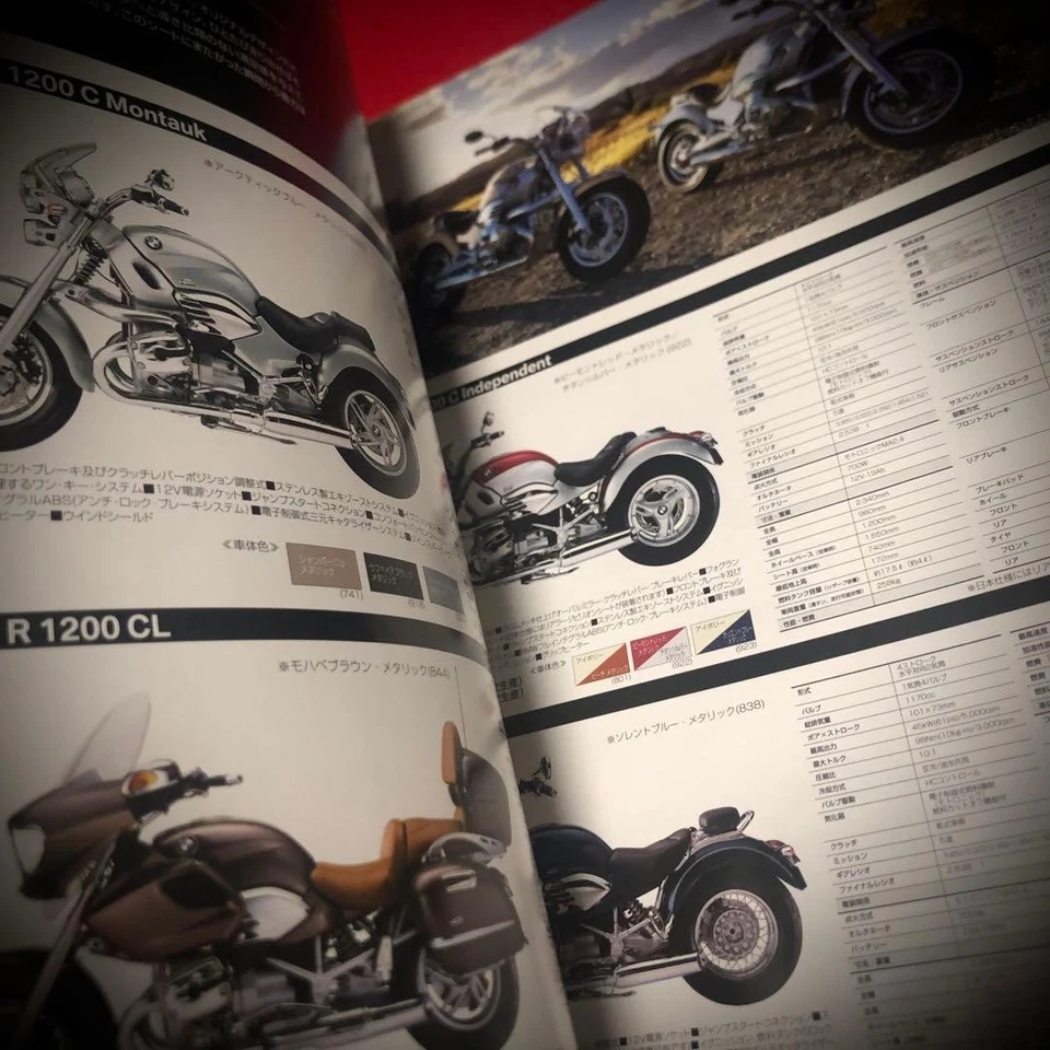 Catalogo Moto BMW 2004 Japan Brochure Serie K R Serie GS F650GT Raro - Immagine 4 di 4