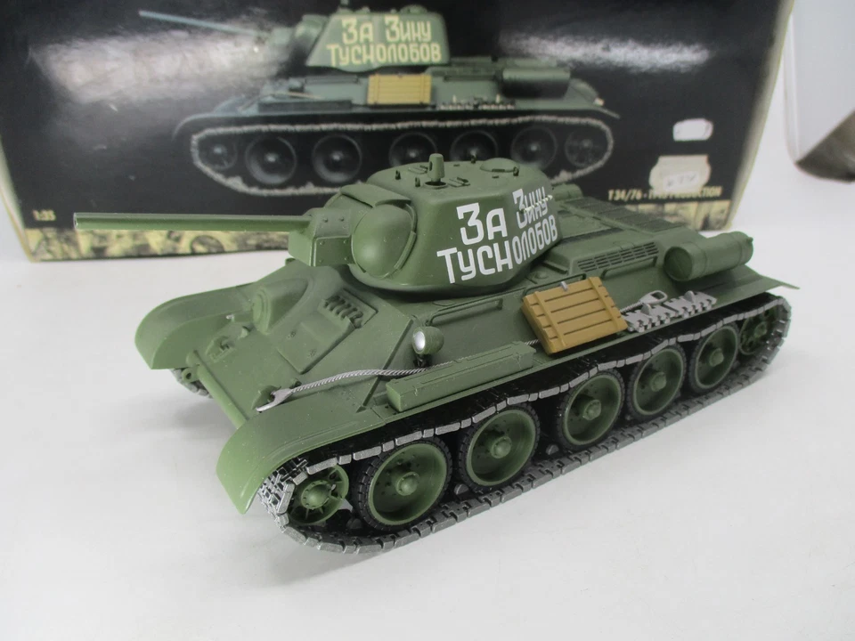 AO736 MINICHAMPS 1/35 CHAR TANK T35/76 1943 PRODUCTION réf 350 020000 - Photo 2/4