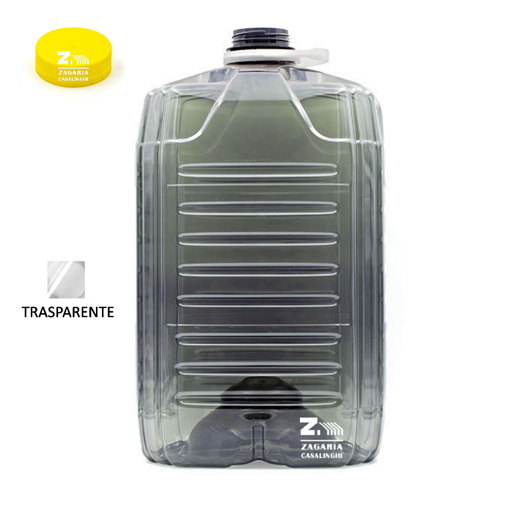 50 Pz CONTENITORE PET 2 Lt BOCCIONE DAMIGIANA TAPPO A