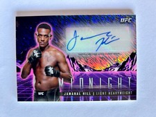 2024 Topps Midnight UFC Jamahal Hill Autograph SSP #07/12 MMA Auto Card #HS-JHL