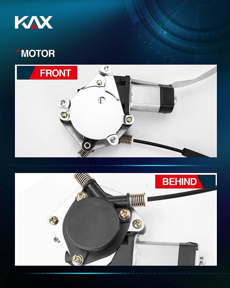 Power Window Regulator For 2008-2012 Ford Escape Rear Left Side w/Motor