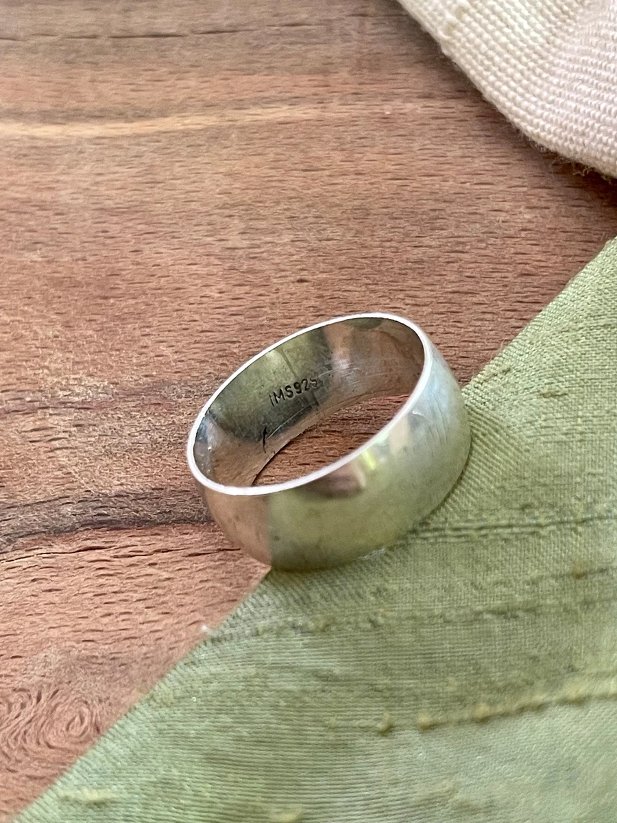 Solid silver ring sale