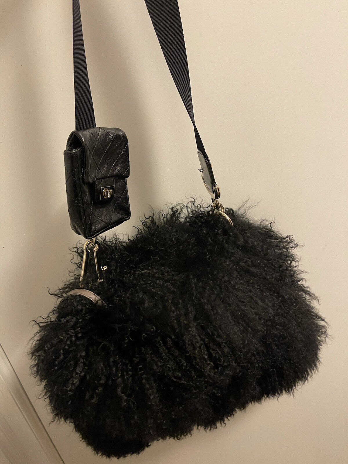 Chanel Tibet Fur Bag | eBay