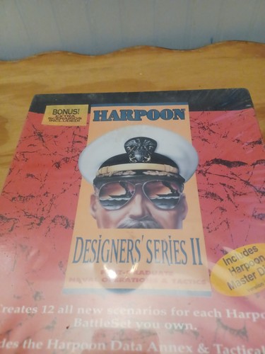 Harpoon Designers' Series II Naval Operations Tactics 3.5 VGA &EGA DOS PC Sealed - Picture 5 of 10