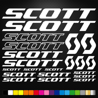 Compatible Kit Scott stickers bike 