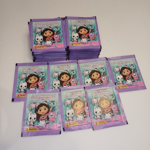 100 paquetes de 500 pegatinas Panini DreamWorks de GABBY'S DOLLHOUSE 2024 - Imagen 4 de 13