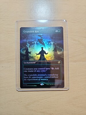Cryptolith Rite Borderless Rare, Innistrad Remastered #326, Magic The Gathering