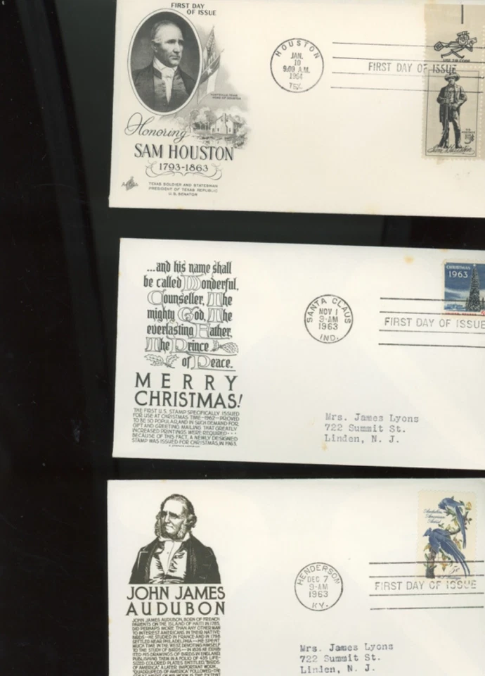 CS Anderson Cachets fdc 72  set A (ip - Image 4 of 4