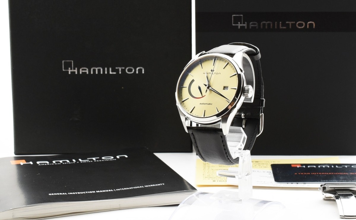 ▶️ *EXC+5 Hamilton Jazzmaster H326350 Power Reserve Automatic 