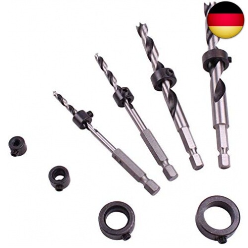 16 tlg Tiefenanschlagringe Set Stellungsregler Ring Positionierer HSS-Locator - Bild 2 von 8