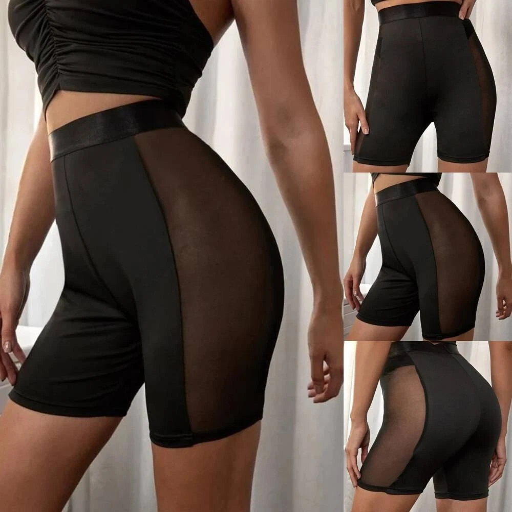 Mesh hot sale cycling shorts