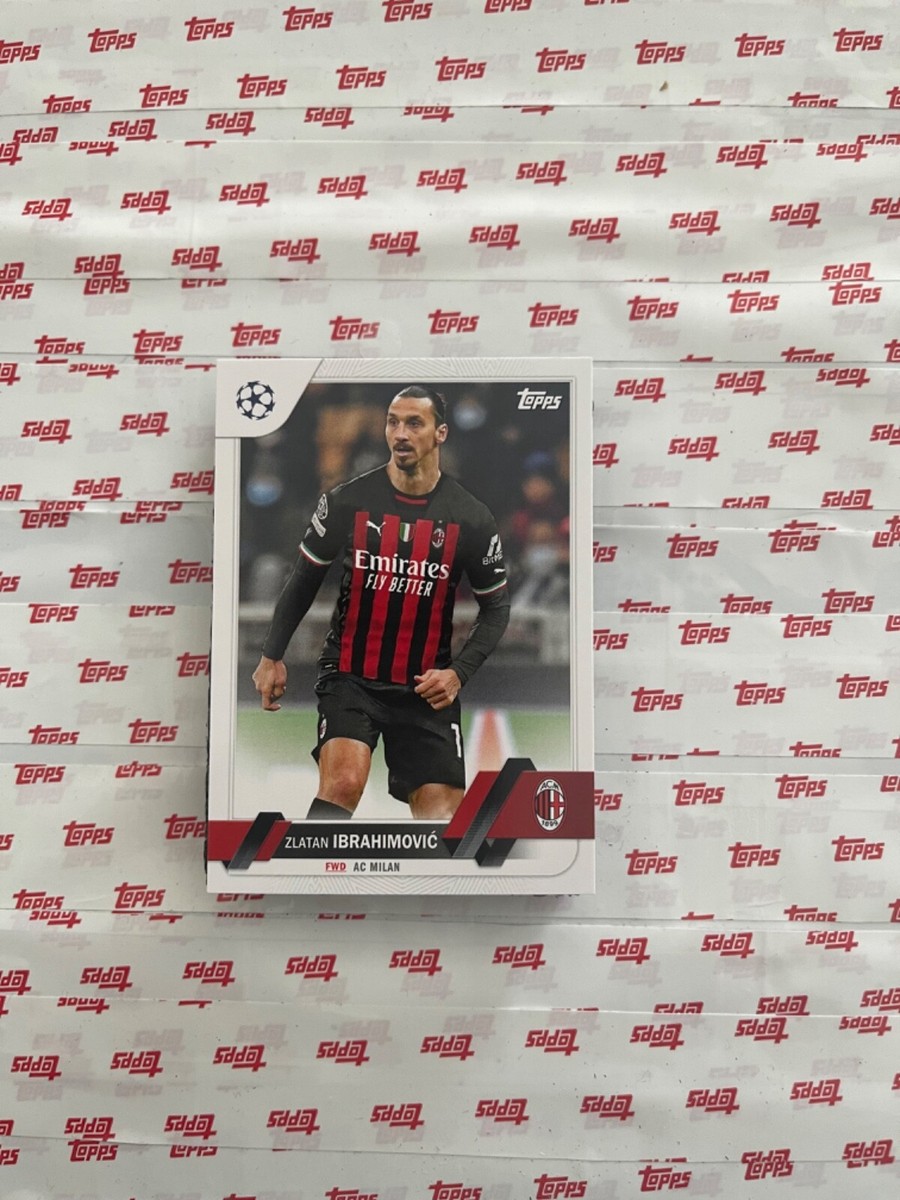 2022-23 topps soccer CHAMPIONSHIP LEAGUE #11 ZLATAN IBRAHIMOVIC