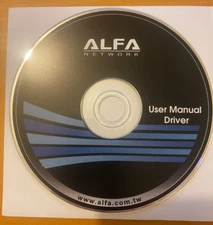 ALFA AWUS036NHR CD User Manual Driver Software plus Quick-Start Guide