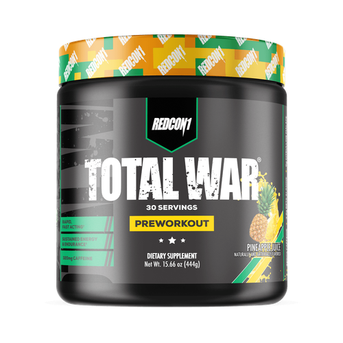 Redcon1 Total War Pre Workout Pump Intense Energy Focus 30 Serve Powder Drink - Picture 3 of 6