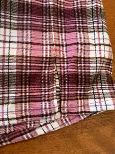 Lot Of 2 Art Class Girls Sz 10 12: Plaid Pink Mini Skirt & Striped Shirt Target - Picture 8 of 12