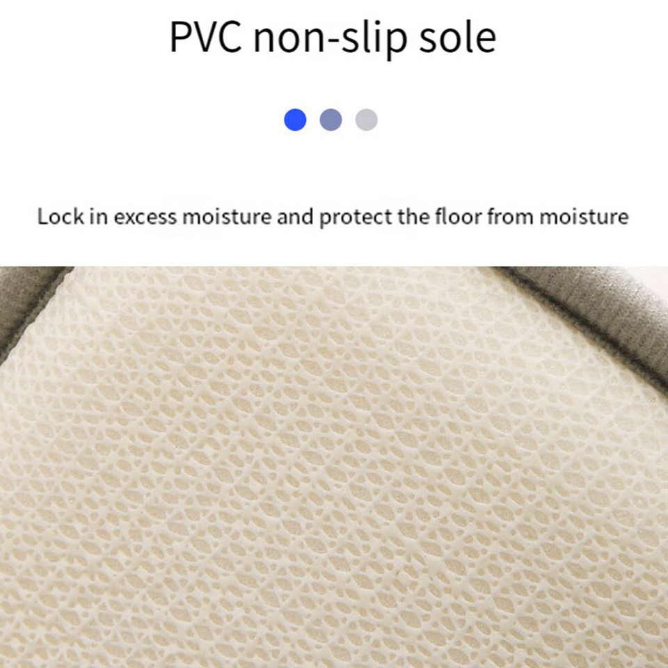 Memory Foam Bathroom Rug Super Absorbent Bath Mat Soft Thick Bathroom