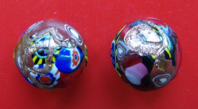 Murano - Murinnen mit Gold-Avertin - signiert - wohl 70er, 80er Jahre