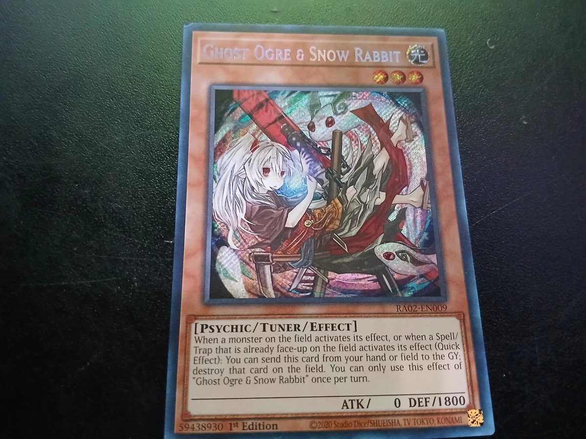 Ghost Ogre & Snow Rabbit Yu-Gi-Oh! TCG Secret Rare Individual