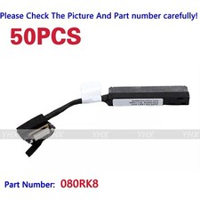 50PCS For Dell Latitude E5470 E5480 E5490 Hard Drive SSD Cable Connector 080RK8