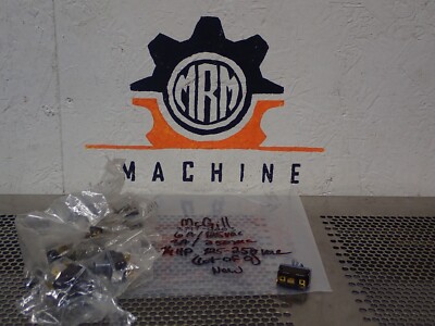 McGill 3191-0003 6A/125VAC 3A/250VAC 1/4HP 125-250VAC New Old Stock (Lot of 9)
