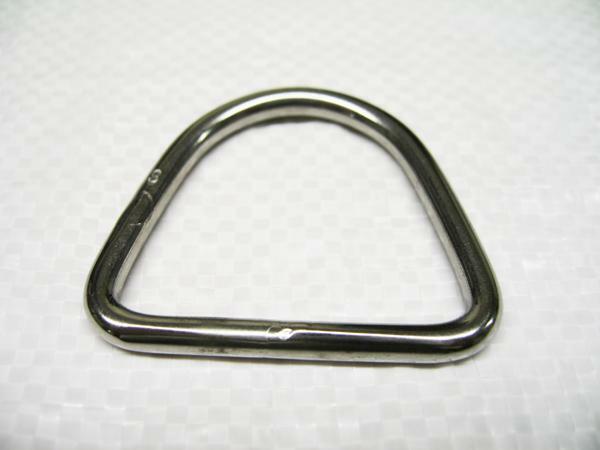 Stainless Steel D Ring 6MM x 55MM (Rigging Hardware Webbing Buckles)