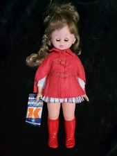 Vtg 1960s 70s 13" Mod Doll-Kehagias, Migliorati, Sebino, Furga?