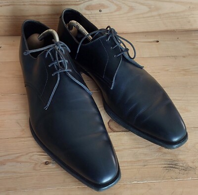 AINTREE　CROCKETT&JONES　UK8 Aintree 3 Crockett and Jones men's shoes, size UK 9.5 Black Calf